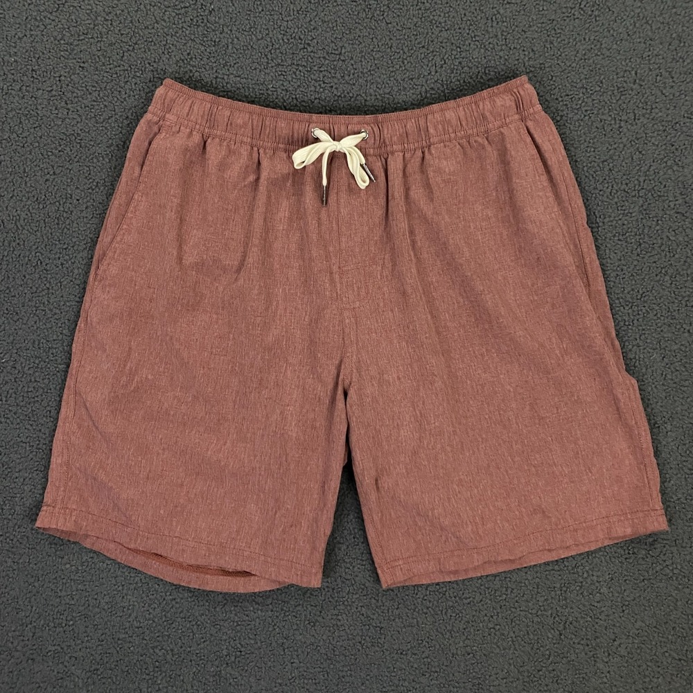 Fair Harbor Short Mens Medium Lined Drawstring Swim Trunks Board Hybrid Athletic
